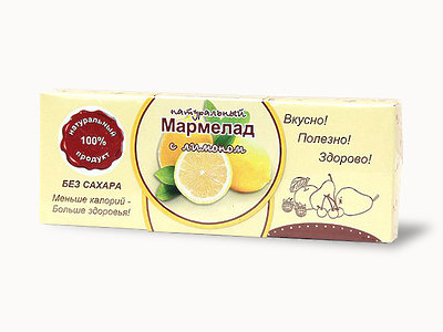 №2 Мармелад натуральный "Лимон" 140г в Новошахтинске