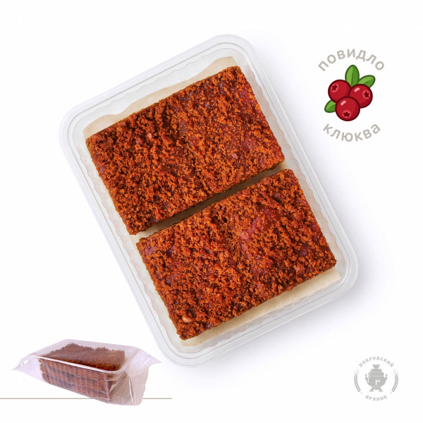 №3 Пряник 400г с фруктовой начинкой Клюква  в Новошахтинске