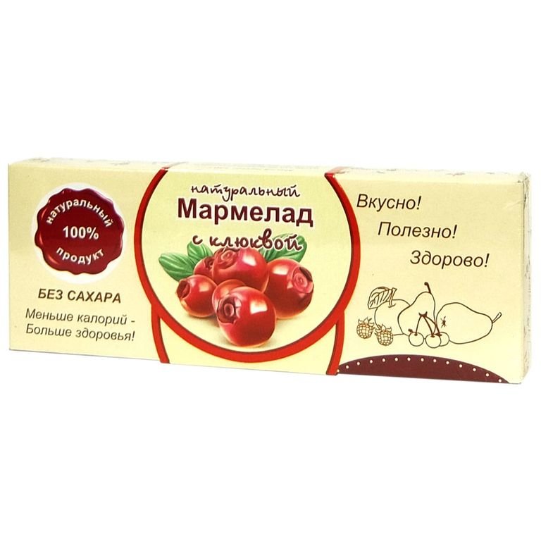  Мармелад натуральный "Клюква" 140г в Новошахтинске
