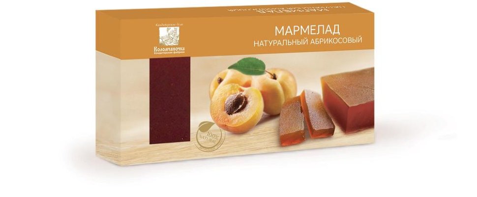  Мармелад пластовый 210г абрикосовый  в Новошахтинске