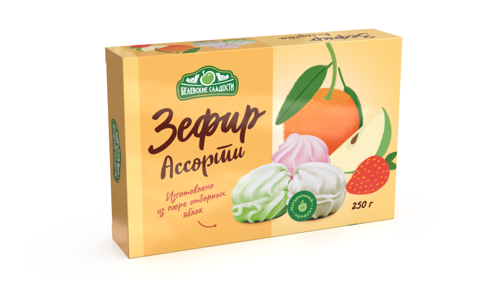  Зефир белевский "Ассорти" 250г в Новошахтинске